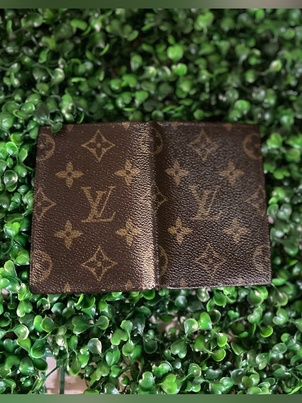 Louis Vuitton Monogram Bifold Double ID Card Holder Wallet Vintage - Picture 5 of 9